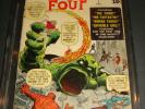 FANTASTIC FOUR #1 (O/White Pages, 1st app) CGC 2.5 ,,1961 Stan Lee.. Unrestored