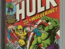 Incredible Hulk 181 CGC 9.4 White Pages First Appearance Wolverine