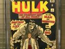 INCREDIBLE HULK #1 Marvel Comics 1962 CGC 6.0 1st Appearance of Hulk  HIGH END