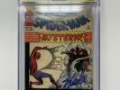 Disney Amazing Spider-Man 13 Comic Book CGC 5.0 SS Stan Lee White Pages Mysterio