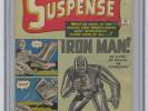 Tales of Suspense #39 CGC 7.0 HIGH GRADE Marvel Comic MEGA KEY 1st Iron Man