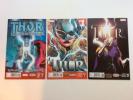 Thor God Of Thunder #25, Thor #1 & 8 1st Jane Foster as Female Thor Comics 2014