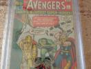 Avengers 1 CGC 7.5   Silver Age  Captain America, Thor & Iron Man 1963