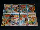 THE HUMAN TORCH 1 2 3 4 5 6 7 8 COMPLETE 1974 SUBMARINER FANTASTIC FOUR KIRBY 52