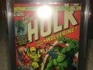 Hulk #181 CGC 9.8 Marvel 1974 1st Wolverine Key Bronze X-Men NM/Mint K8 104 cm