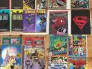 Batman Spiderman 18 Lot Comic Books