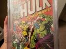 Incredible Hulk 181 cgc 9.4 White Pages / PERFECT Centering 1st WOLVERINE Marvel