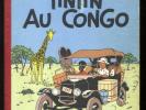 TINTIN AU CONGO   4ème plat B4 1950  HERGÉ   CASTERMAN