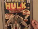 ?Incredible Hulk 1 CGC 4.5 WHITE PAGES ?