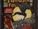 Fantastic Four # 52 CGC 6.5 White (Marvel, 1966) 1st Black Panther, Looks 7.0+