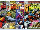 Captain Marvel #57,58,60,62 Avg NM New Marvel Collection