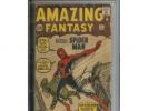 Amazing Fantasy 15 CGC Stan Lee Signature Series 2.0 - Spiderman 1st Appearance