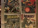 AVENGERS 32 FINE 35 3.5 36 6.0 37 VG- 1 ST SONS OF THE SERPENT CGC THESE 1 LOT