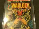 Strange Tales #178 NEAR MINT CGC 9.0 VF/NM Marvel 1975 Origin of Warlock Magus