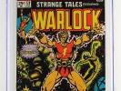 Strange Tales #178 -NEAR MINT- CGC 9.0 VF/NM -Marvel 1975- ORIGIN of Warlock