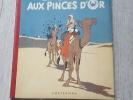 Tintin  - Le crabe aux pinces d'or - EO couleurs - 4è plat A 22 blanc 1944 TBE