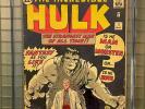 INCREDIBLE HULK #1 Marvel Comics 1962 CGC 5.5 Origin & 1st Appearance 