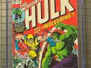 INCREDIBLE HULK #181 Marvel Comics 1974 CGC 9.6 WOLVERINE 1st Appearance 