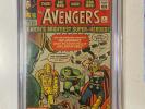 The Avengers #1 CGC 5.0 (Oct 1963, Marvel) | White - Off White Pages No Reserve