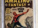 Amazing Fantasy # 15 CGC 4.5 Stan Lee,Kirby 1 st Spider-man, Avengers, Fantastic