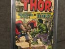 Journey Into Mystery 112 cgc 7.5 Marvel 1965 Hulk vs Thor battle cover Old Label