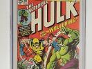 INCREDIBLE HULK #181 CGC 9.6 1ST WOLVERINE WHITE PAGES