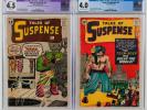 Tales of Suspense #37 CGC 4.5 & Tales of Suspense #38 CGC 4.0 (LOT OF TWO)