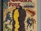 Fantastic Four #67 CGC 5.5 Origin & First App Him Warlock In Cameo
