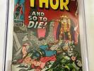 Thor #190 CGC 9.6 1971, Stan Lee, Jack Kirby. Hela and Thor. More THOR for sale