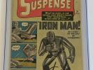 TALES OF SUSPENSE #39 CGC 4.5 SS SIGNED STAN LEE 1ST IRON MAN 1 OF JUST 20 CGC