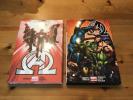 Avengers New Avengers Deluxe HC Vol 1 & 2 Jonathan Hickman VF/NM Marvel Avengers