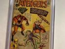 Avengers 2 Cgc 3.0 Ow Pages Marvel Silver Age