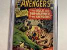 Avengers 3 Cgc 5.0 Ow/w Pages Marvel Silver Age