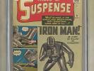 TALES OF SUSPENSE #39 Marvel Comics 1963 CGC 8.5 Origin & 1st Appearance