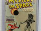 DC Comics Mystery In Space #78 CGC 7.0 Adam Strange Shadow People Eclipse 1962