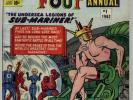 FANTASTIC FOUR Annual #1 - 1963 - Sub-Mariner and Spider-Man app - VG 4.0