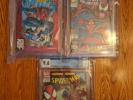 spiderman comic book lot unlimited #1, Spiderman #24,  Spiderman and 2099 #1