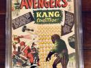 Avengers 8  (3.0)CGC First  Kang  New MCU Movie; Lee/Kirby Masterpiece 9/64