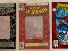 AMAZING SPIDERMAN #365 Newsstand-WEB OF SPIDERMAN #90-SPIDERMAN 2099 #1 VF/FN