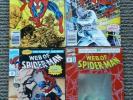 Web of Spiderman # 87, 88, 89, 90 *Rare Australian Price Variants* Marvel 1992