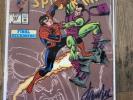 SPECTACULAR SPIDERMAN 183  VG SIGNED BY STAN LEE    MARVEL