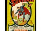 Superman Comics # 1 Rare First Issue DC 1939