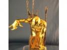 WWLA Excl GOLD Chrome Iron Spider-Man Bust 50/100