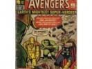 AVENGERS # 1    Early Silver Age   WOW 