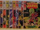 Captain Marvel 1-62 Full Run + Warlock 9-15, Strange Tales 178-181 &amp; more Thanos