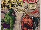 1963 FN/VF FANTASTIC FOUR #12: 1st meeting of Fantastic Four and The Hulk