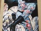 Vintage DC Poster: BATMAN - THE CULT - 21 x 36" Bernie Wrightston art 1988