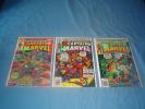 * CAPTAIN MARVEL COMIC COLLECTION - ISSUES 44 TO 47 53 54 57 59 62 *