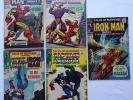 Tales of Suspense 95, 96, 97, 98, 99 Iron Man Capt America Marvel Comics Silver