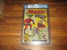AVENGERS #2. PGX 6.5 WITH WHITE PAGES. GREAT COMIC.2ND MOVIE COMING SOON.